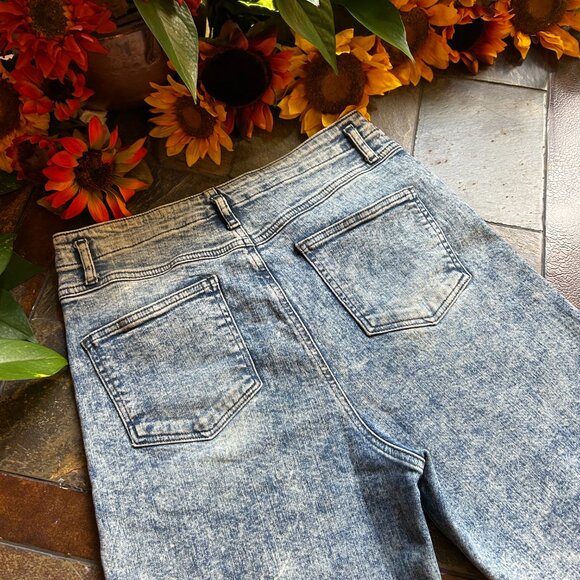 ASOS Acid-Wash Stretch Denim Jeans (Like New) - Picture 6 of 12